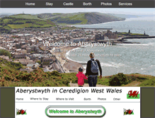Tablet Screenshot of aberystwyth.com